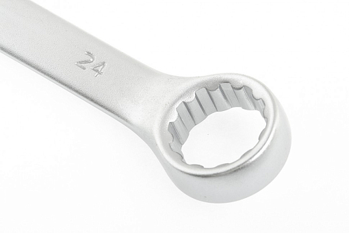 Фото 2 товара Ключ комб., 24 мм, CrV, матовый хром Stels