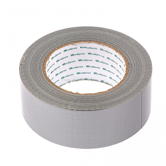 Лента клейкая армированная, 48 мм x 50 м, серебро Сибртех - фото 1