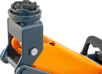 Домкрат подкатной 2.5 т. с фиксатором в кейсе, 140-387 мм, Ombra - фото 3