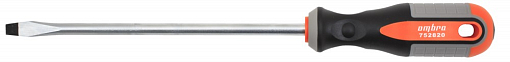 Фото 1 товара Отвертка стержневая шлицевая ROUND GRIP, SL8x200 мм, Ombra