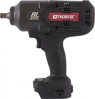 Гайковерт ударный аккумуляторный бесщёточный 1/2"DR, 21В, 1700 Нм, (без АКБ и З/У), THORVIK - фото 2