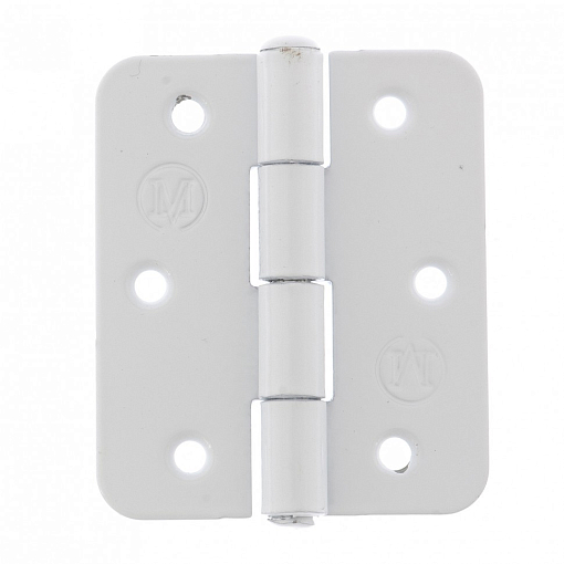 Фото 0 товара Петля накладная ПН5-60, белая, 4 шт, (Металлист) Россия