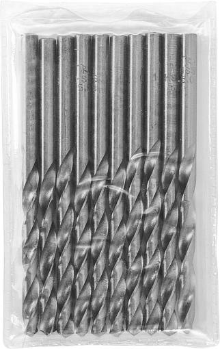 Фото 2 товара Сверло спиральное по металлу HSS, d5.0 мм, THORVIK