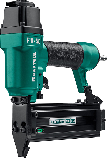 Фото 1 товара Нейлер (гвоздезабиватель) пневматический для гвоздей KRAFTOOL 31961 тип 300 (15-50 мм)