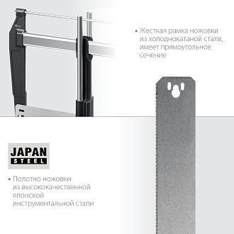 Стусло прецизионное Alligator 3D 15451-600 KRAFTOOL 600 мм - фото 3