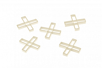 Крестики 5 мм, для кладки плитки, 100 шт Сибртех - фото 1