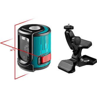 Линейный лазерный нивелир с держателем в кейсе KRAFTOOL CL-20 5 34700-5 Professional - фото 1