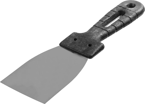 Фото 0 товара Шпатель СИБИН 60 мм, нержавеющая полотно, пластмассовая рукоятка, 10079-060_z01