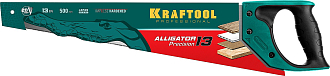 Ножовка для точного реза Alligator Precision 13 15225-50 KRAFTOOL 13 TPI, 500 мм - фото 5