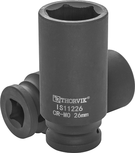 Фото 0 товара Головка торцевая ударная глубокая 1/2"DR, 26 мм, THORVIK