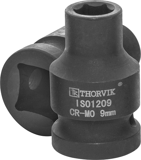 Фото 0 товара Головка торцевая ударная 1/2"DR, 9 мм, THORVIK