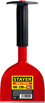 Зубило-конопатка с протектором Red Force STAYER 100х230 мм, 2129 - фото 2