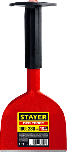 Фото 1 товара Зубило-конопатка с протектором Red Force STAYER 100х230 мм, 2129