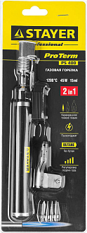 Паяльник газовый Proterm 55505-H6STAYER 2 в 1, 1300°C , пьезоподжиг - фото 6