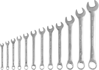 Набор ключей гаечных комбинированных серии ARC в сумке, 12 предметов (6-14,17,19,22 мм) (в тубусе Thorvik), THORVIK - фото 2