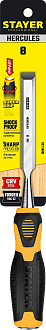 Стамеска STAYER 8 мм, с двухкомпонентной ручкой, 18205-08_z01 Professional - фото 7