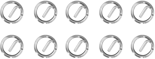 Фото 0 товара Набор вставок резьбовых M10x1.5, 10 предметов, THORVIK