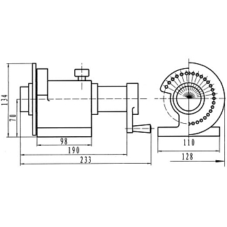 Головка делительная F1-5C (DM-270) - фото 8