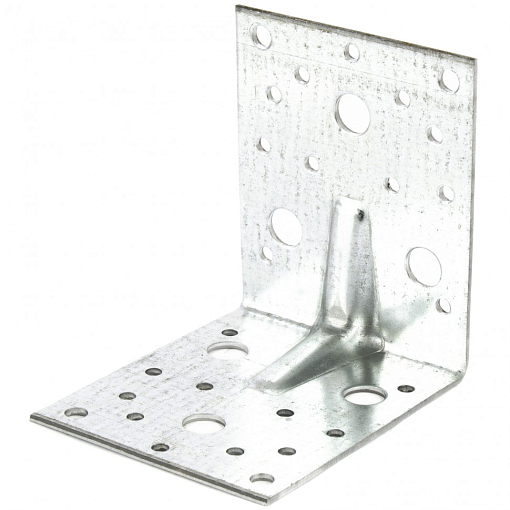 Фото 0 товара Крепежный уголок усил. 2,5 мм, KUU 105 x 105 x 90 мм Россия Сибртех