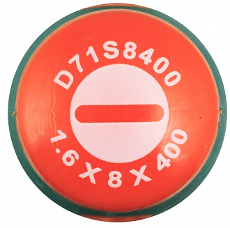 Отвертка стержневая шлицевая ANTI-SLIP GRIP, SL8.0х400 мм, Jonnesway - фото 2