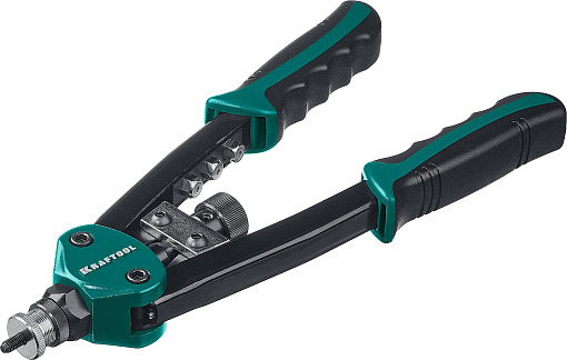 Фото 2 товара Заклепочник 31181 KRAFTOOL резьбовые Заклепки М5-М10, вытяжные 3.2-6.4 мм из алюминия, стали, нерж. стали