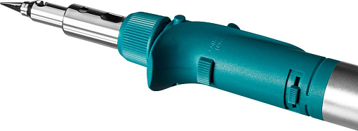 Фото 5 товара Паяльник газовый Pro в наборе 55503-H10KRAFTOOL 5 насадок, 1300 °C, пьезоподжиг