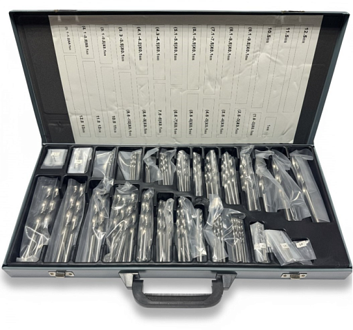 Фото 0 товара Набор сверл по мет. 1-13мм (100 шт.) Р6М5 Sekira