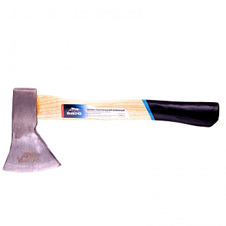 Топор плотницкий, кованый, деревянная рукоятка, 600 г, пескоструйное покрытие полотна Барс - фото 1