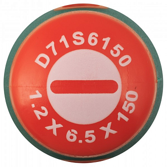 Отвертка стержневая шлицевая ANTI-SLIP GRIP, SL6.5х150 мм, Jonnesway - фото 2