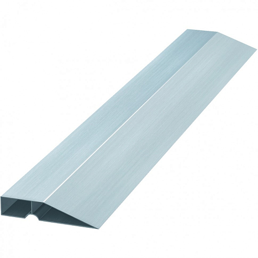 Фото 3 товара Правило алюминиевое "Трапеция", 1 ребро жесткости, L-1,2 м Россия Сибртех