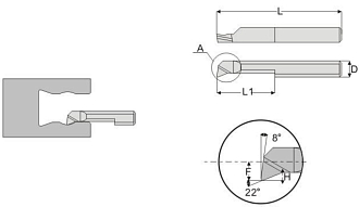 MPR 3 R0.2 L10 минирезец Deskar - фото 3
