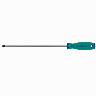 Отвертка стержневая крестовая ANTI-SLIP GRIP, PH3x400 мм, Jonnesway - фото 1