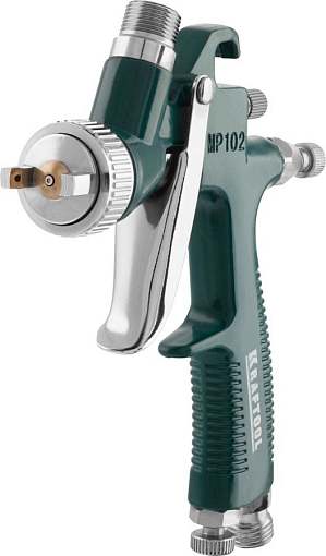 Фото 2 товара Краскопульт пневматический c верхним бачком KRAFTOOL сопло 1,0 мм, AirKraft Mini 06565-1.0 Professional