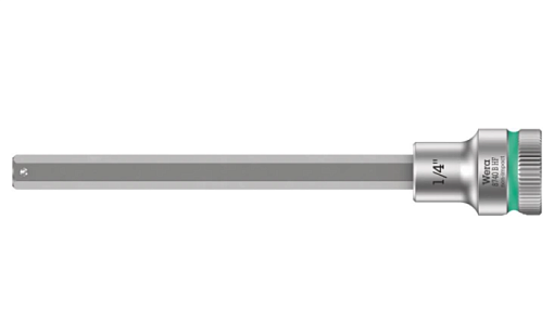 Фото 0 товара 8740 B Hex-Plus HF Zyklop Головка торцевая с битой вставкой с внешним шестигранником, 3/8, с фиксацией, 1/4 x 107 мм