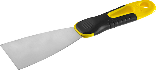 Фото 0 товара Шпатель STAYER 60 мм, нержавеющее полотно, двухкомпонентная рукоятка, 10045-06