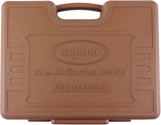 Специальный набор инструмента, торцевые головки 1/4", 3/8", 1/2"DR, 4-32 мм и SAE 5/32"--1-1/4", ударные торцевые головки 1/2"DR, 17-23 мм, 120 предметов, Ombra - фото 5