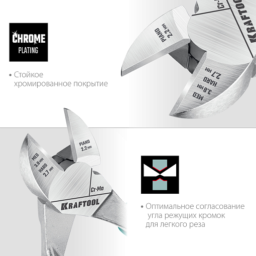 Фото 3 товара Бокорезы EXTREM 22011-5-18_z01 KRAFTOOL 180 мм