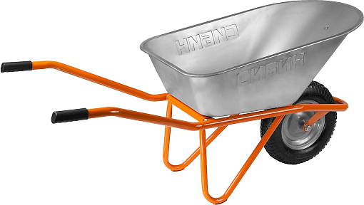 Фото 2 товара Тачка строительная одноколесная СИБИН 180 кг, 90 л, СТ-12 39904_z01