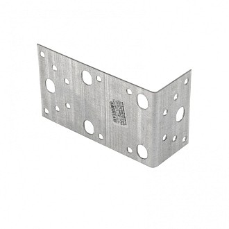 Крепежный уголок ассимичный 2 мм, KUAS 145 х 55 х 90 мм Россия Сибртех - фото 1