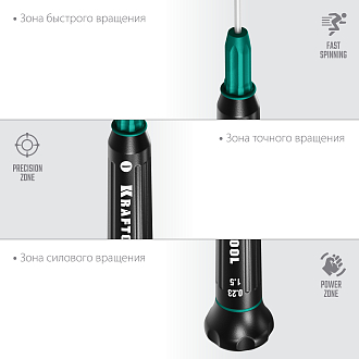 Набор отверток для точных работ Pro 12 шт, Kraftool - фото 4