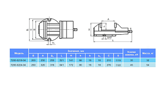 Тиски станочные чугунные неповоротные 7200-0219-04 БЗСП - фото 2