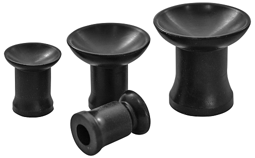 Фото 0 товара Комплект присосок для машинки для притирки клапанов ГРМ пневматической, 16-35 мм, 4 штуки, Jonnesway