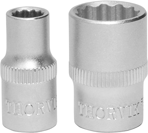 Фото 0 товара Головка торцевая 12-гранная 1/4"DR, 6 мм, THORVIK
