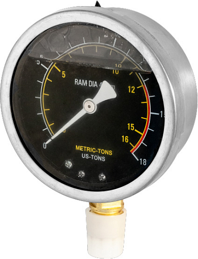 Фото 0 товара Манометр для гидравлического пресса OHT611М, Ombra