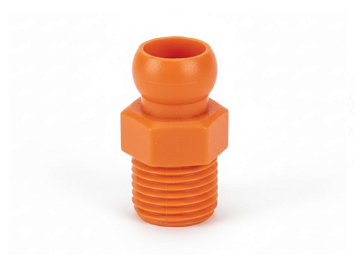 Фото 0 товара Соединитель NPT с внешней резьбой СОЖ 1/4" - 1/4 Qtool