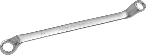 Фото 2 товара Ключ гаечный накидной изогнутый серии ARC, 14х16 мм, THORVIK