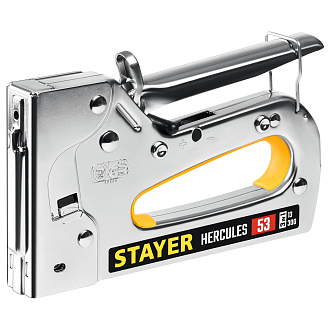 Степлер стальной HERCULES-53STAYER скобы тип 53, 13, 300, 31519 - фото 7