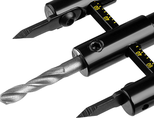 Фото 2 товара Cверло регулируемое "Балеринка" STAYER 2944 ,30-120 мм, двурезцовое, по дереву