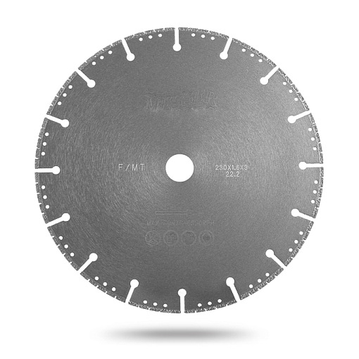Фото 0 товара Алмазный диск для резки металла F/MT D 125 мм. Messer