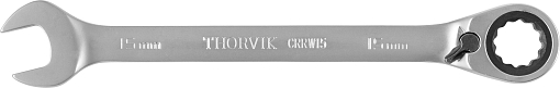 Фото 0 товара Ключ гаечный комбинированный трещоточный с реверсом, 15 мм, THORVIK